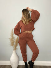 Load image into Gallery viewer, Puff Sleeve Jogger Set
