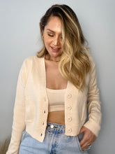 Load image into Gallery viewer, Cropped Cardigan Sweater Set
