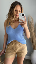 Load image into Gallery viewer, Baby Blues Oversized Ribbed Tunic
