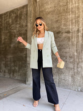 Load image into Gallery viewer, So Chic Oversized Blazer - Sage
