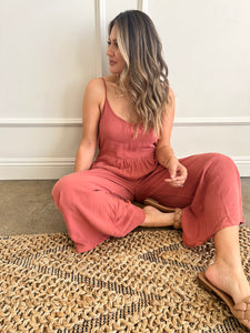 Island Time Woven Jumpsuit
