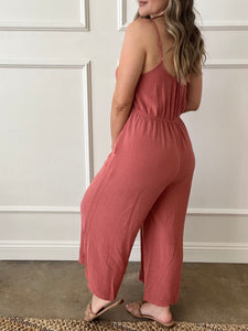 Island Time Woven Jumpsuit