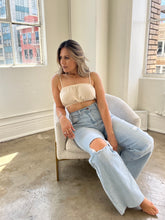 Load image into Gallery viewer, Lola Distressed Wide Leg Jeans
