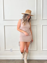 Load image into Gallery viewer, Festival Time Ruched Mini Dress
