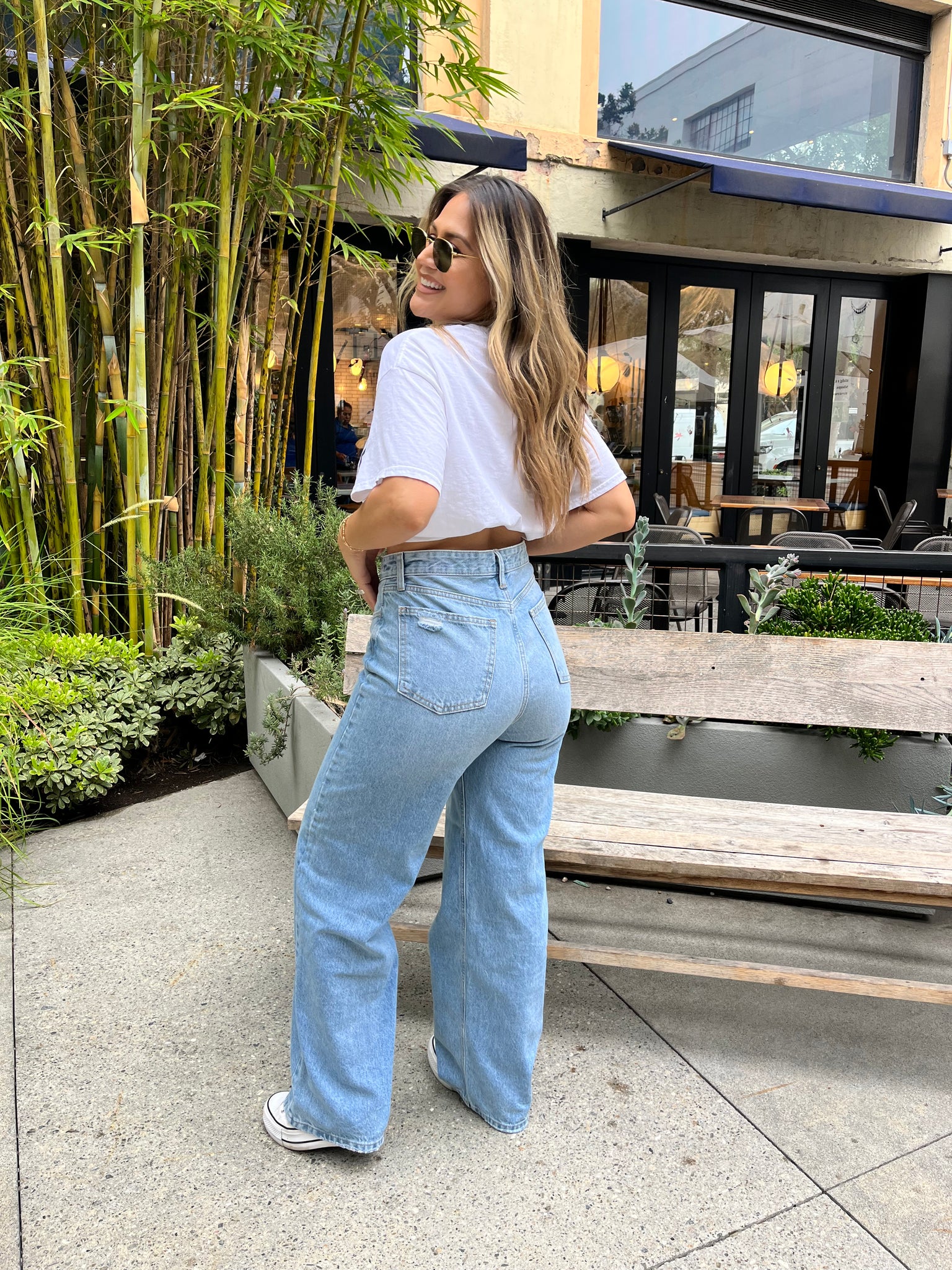 Garcia High Waisted Straight Leg Jeans – Vanna Zee