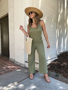 Off The Shore Pocketed Jumpsuit