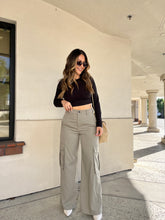 Load image into Gallery viewer, Tulip Wide Leg Cargo Trousers
